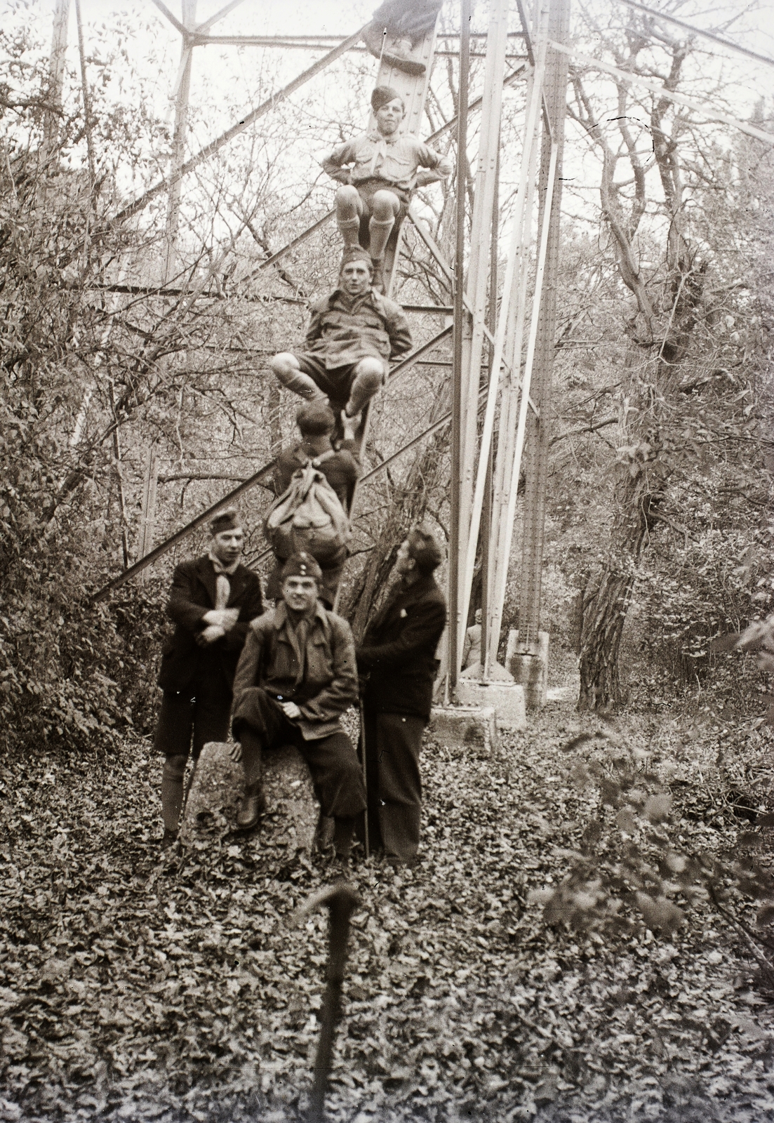 1938, Pálfi András, scouting, Fortepan #93923