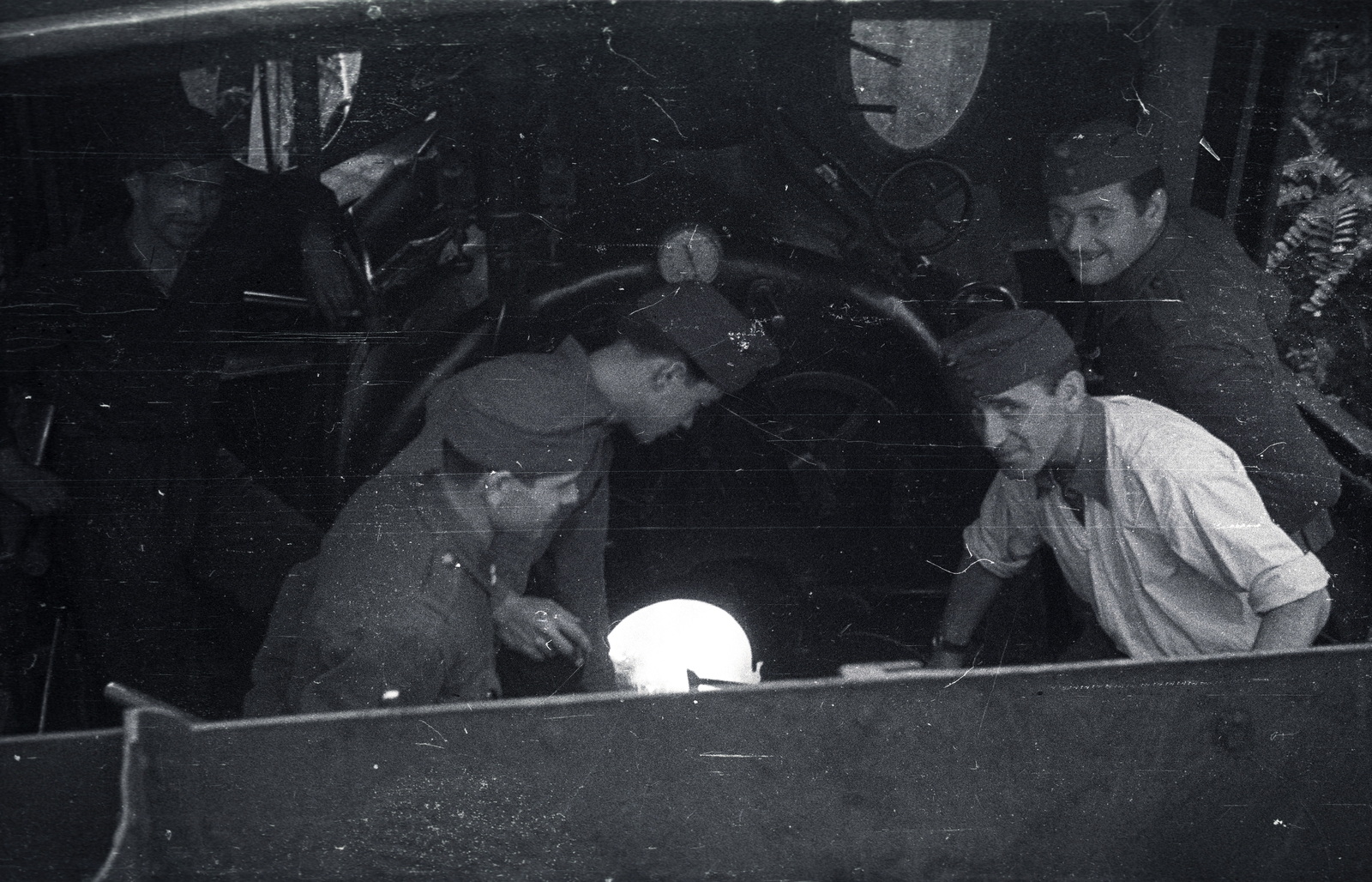 1942, Pálfi András, steam locomotive, Fortepan #93972