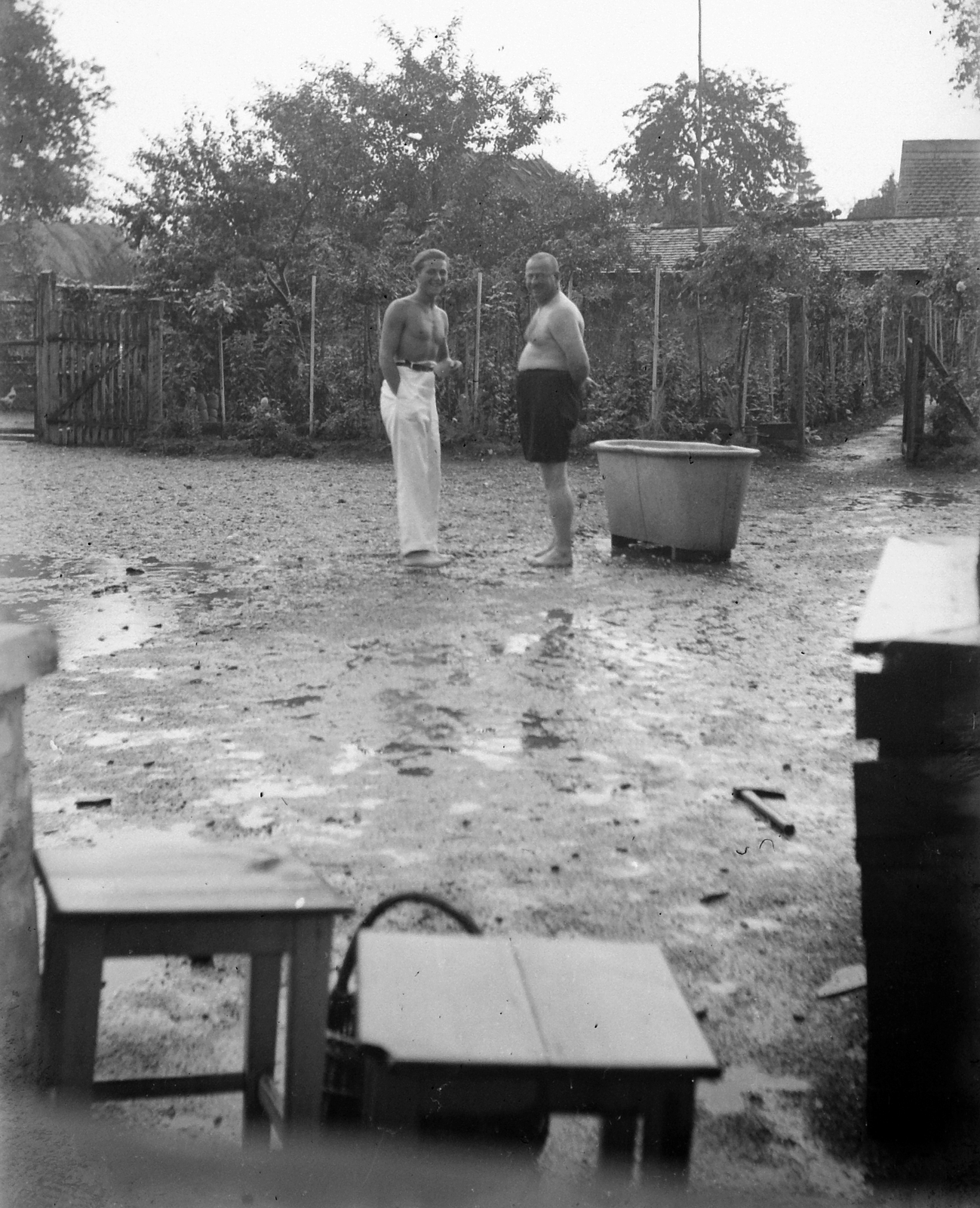 1936, Fortepan, fatness, hands behind the back, Fortepan #9400