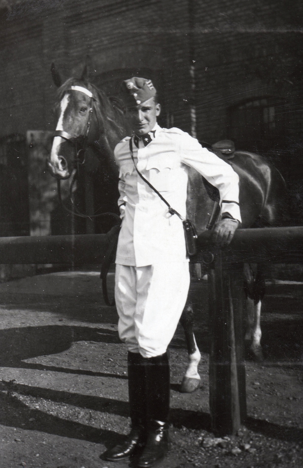 1932, Peter Selnar, horse, soldier, rider, Fortepan #94059
