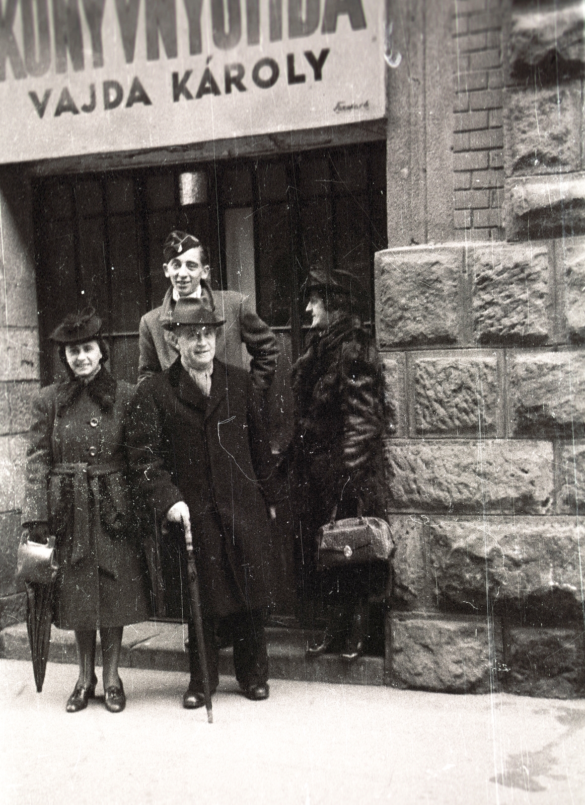 Hungary, Budapest XIII., Balzac (Légrády Károly) utca 11., 1940, Hetényi Zsuzsa, Budapest, ashlar, Fortepan #94153