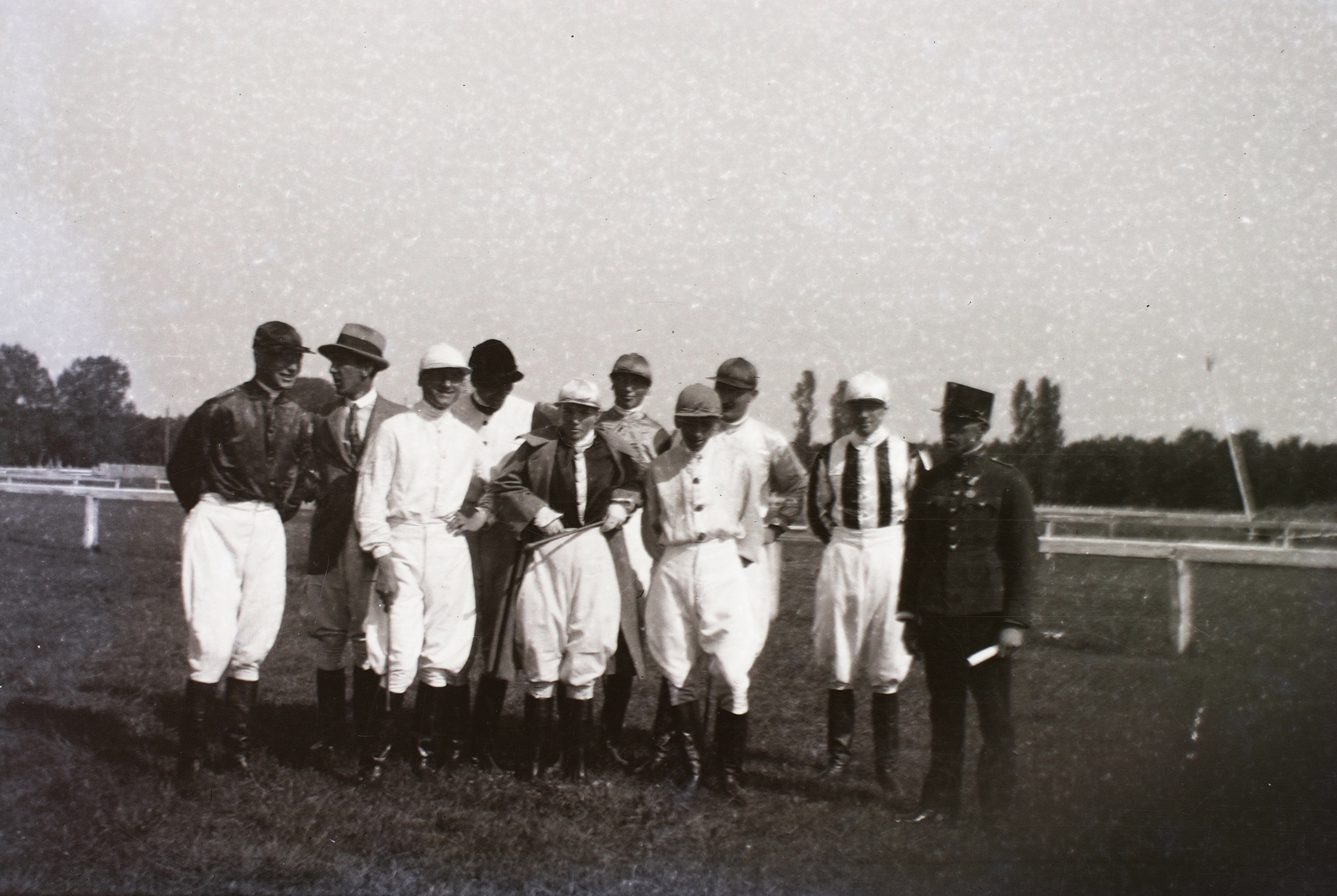 1933, Turbéky Eszter, horse race, jockey, Fortepan #94210