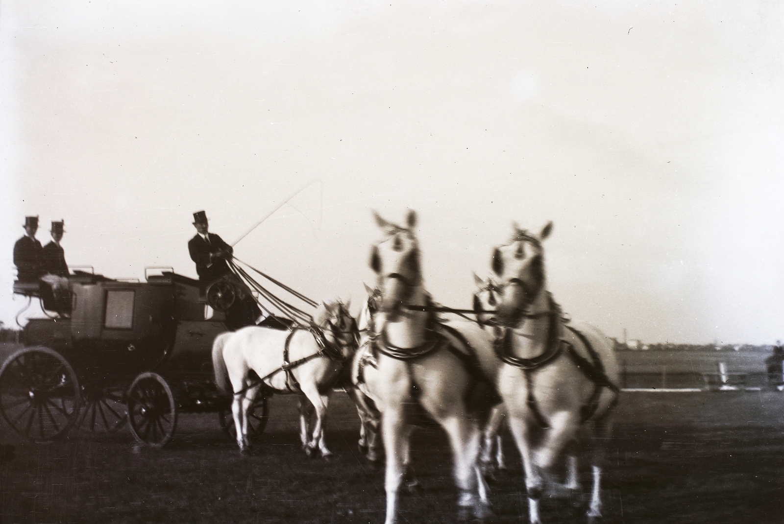 Magyarország, a hajtó vitéz felsődriethomai Pettkó-Szandtner Tibor huszártiszt, európai hírű lótenyésztő és fogathajtó., 1933, Turbéky Eszter, lovaskocsi, postajármű, hatosfogat, Fortepan #94224