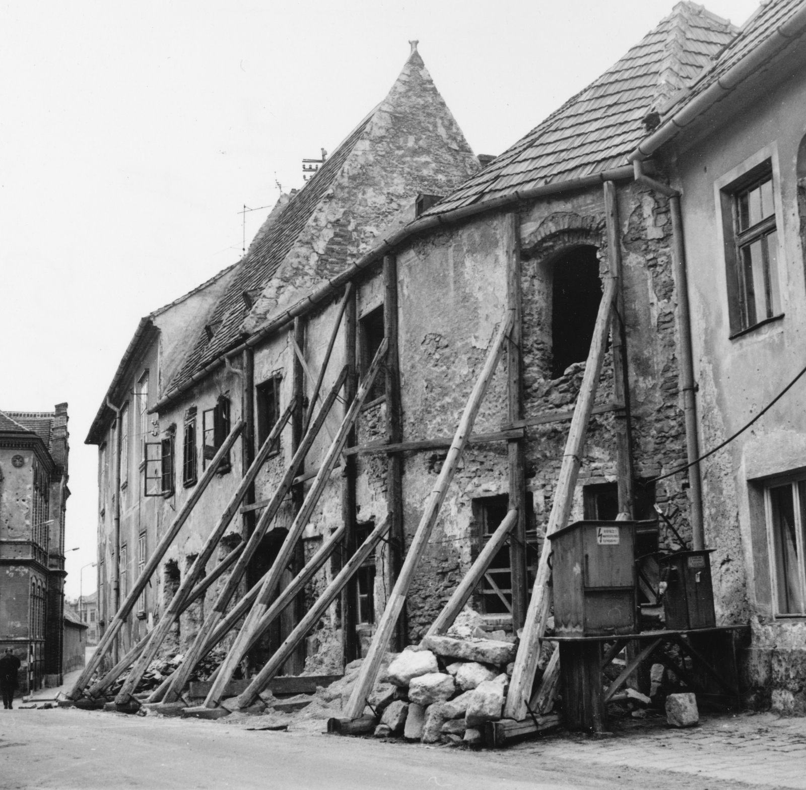 Magyarország, Sopron, Halász utca a Jégverem felé nézve., 1970, Építésügyi Dokumentációs és Információs Központ, Fortepan #94230