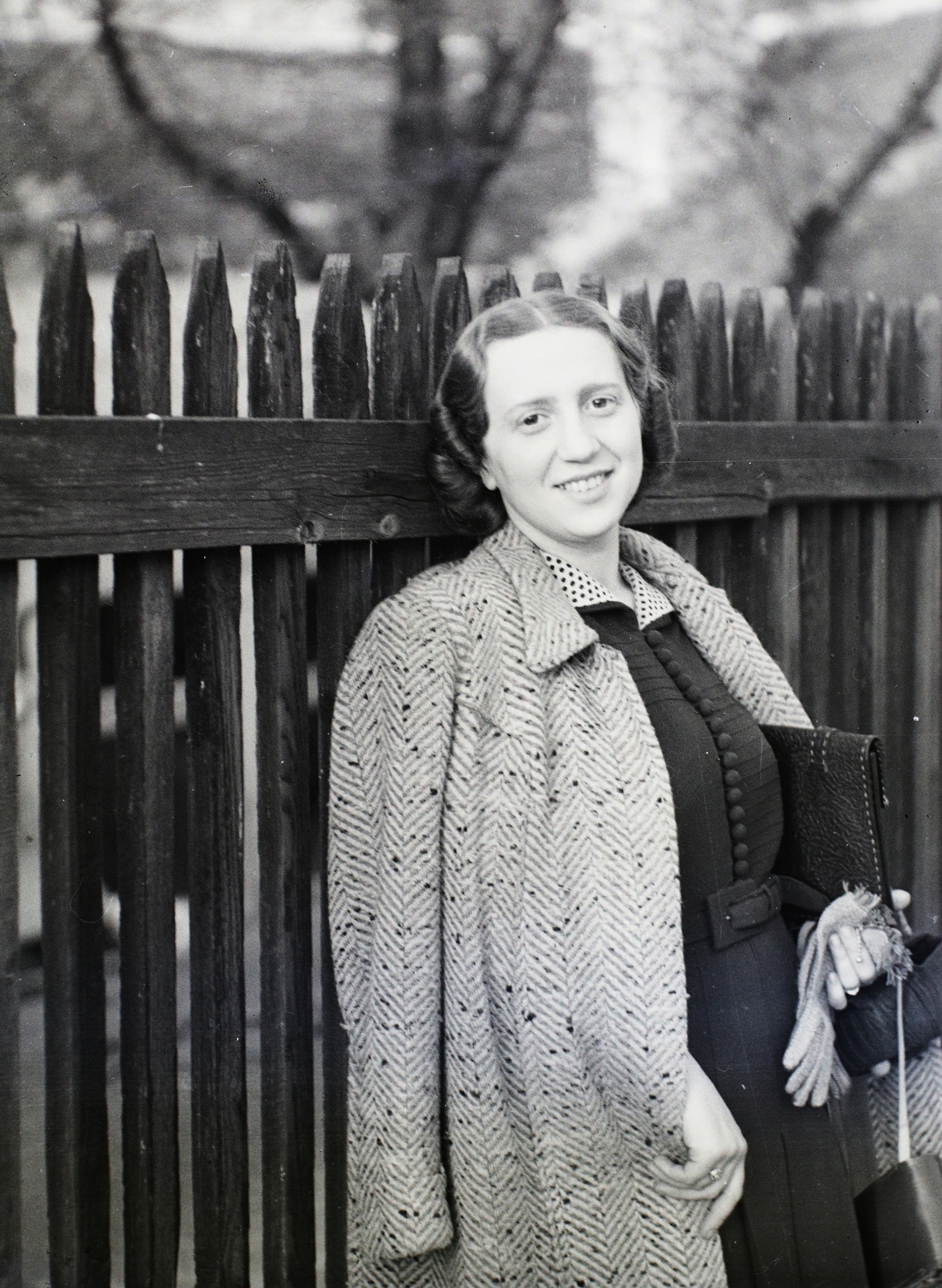 1940, Vaskapu utca, lady, Fortepan #94466