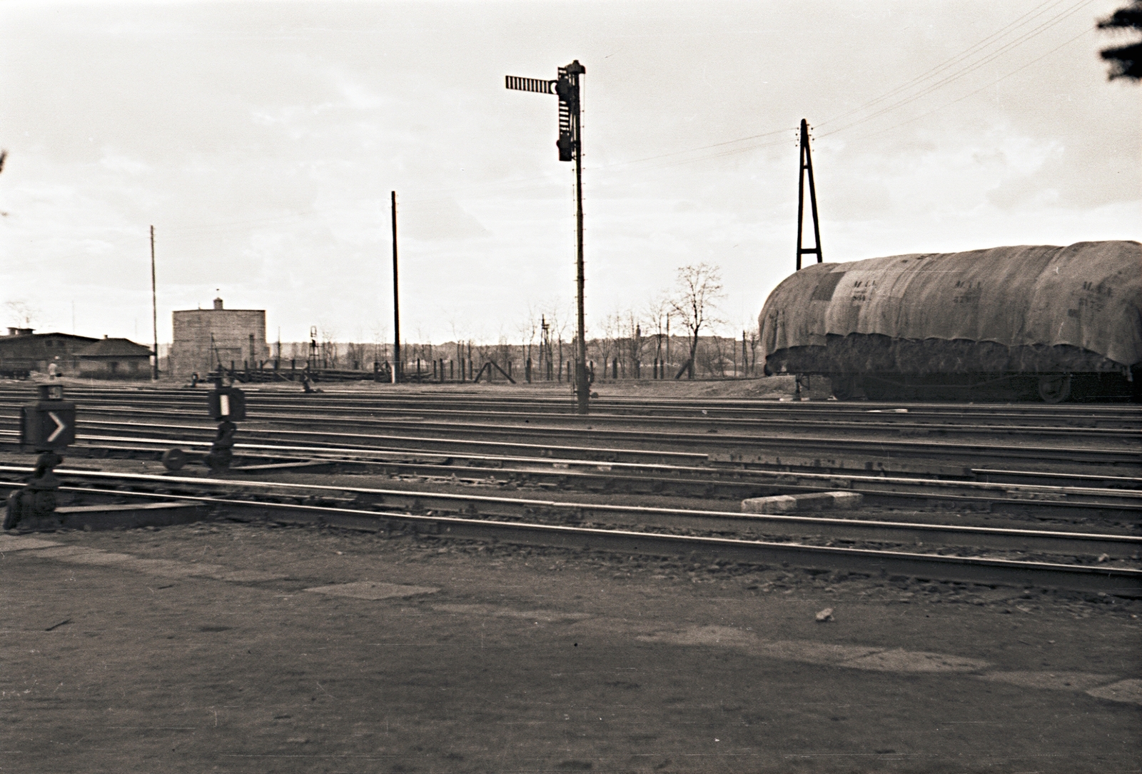 Hungary, Dombóvár, vasútállomás., 1959, Erky-Nagy Tibor, Fortepan #94602