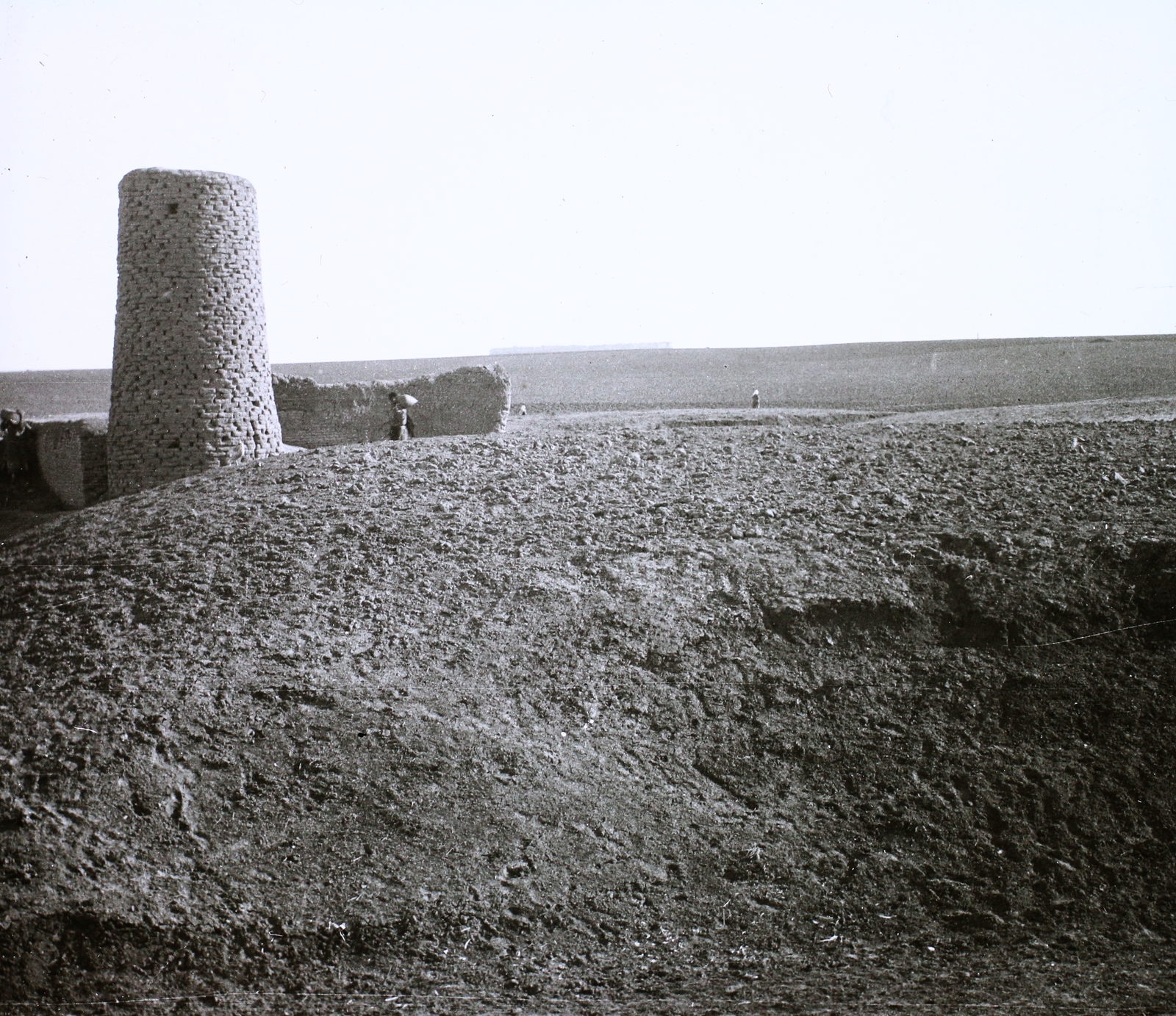 Iraq, Erbil, őrtorony., 1925, Magyar Földrajzi Múzeum / Diagyűjtemény, desert, Fortepan #95097