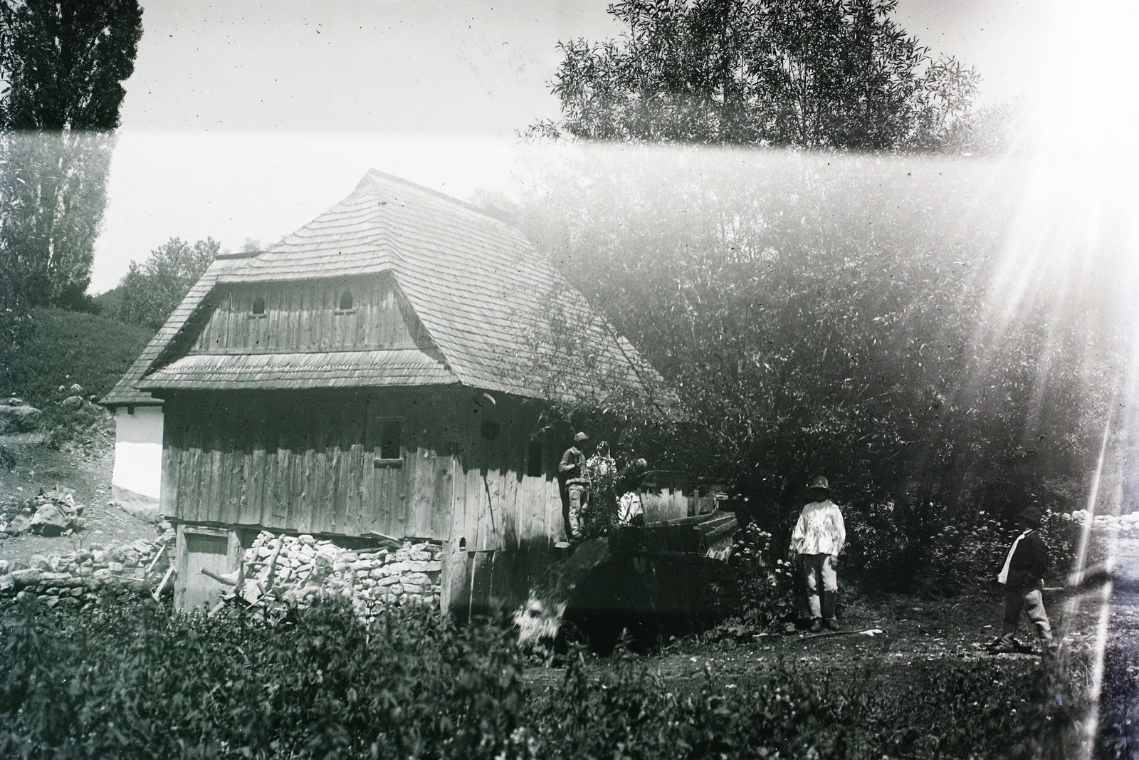 1908, Magyar Földrajzi Múzeum / Kerekes J. Zoltán, vizimalom, Fortepan #95213
