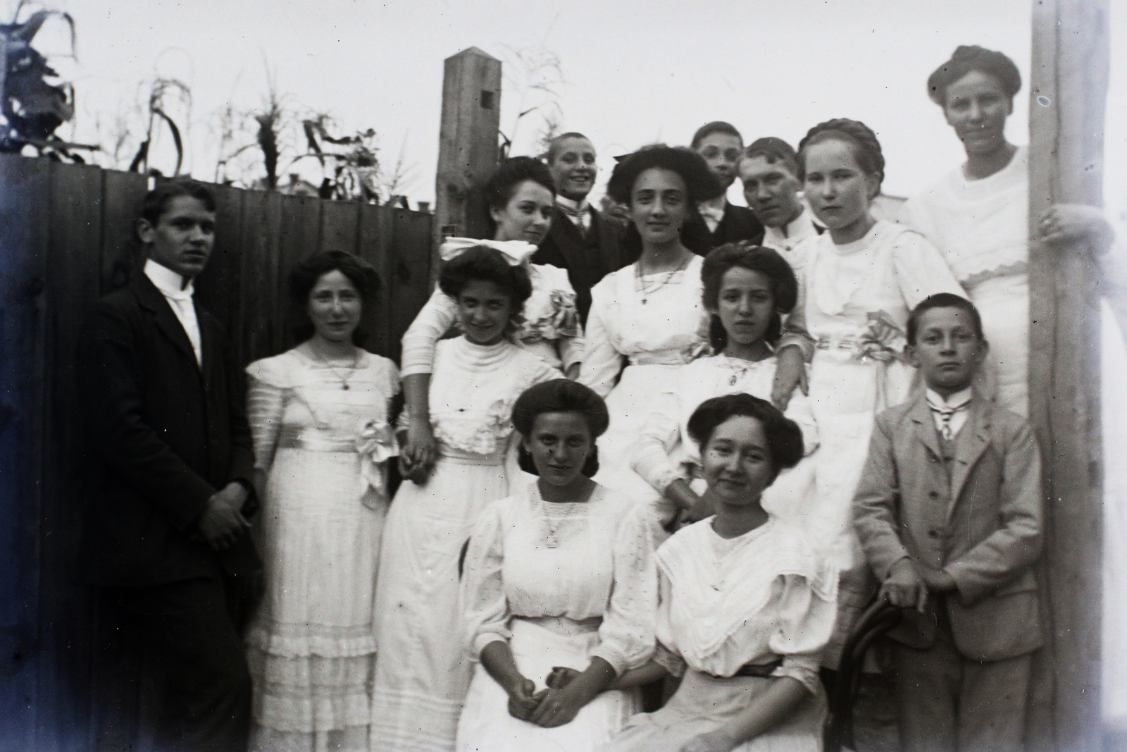 1914, Magyar Földrajzi Múzeum / Kerekes J. Zoltán, white dress, Fortepan #95245