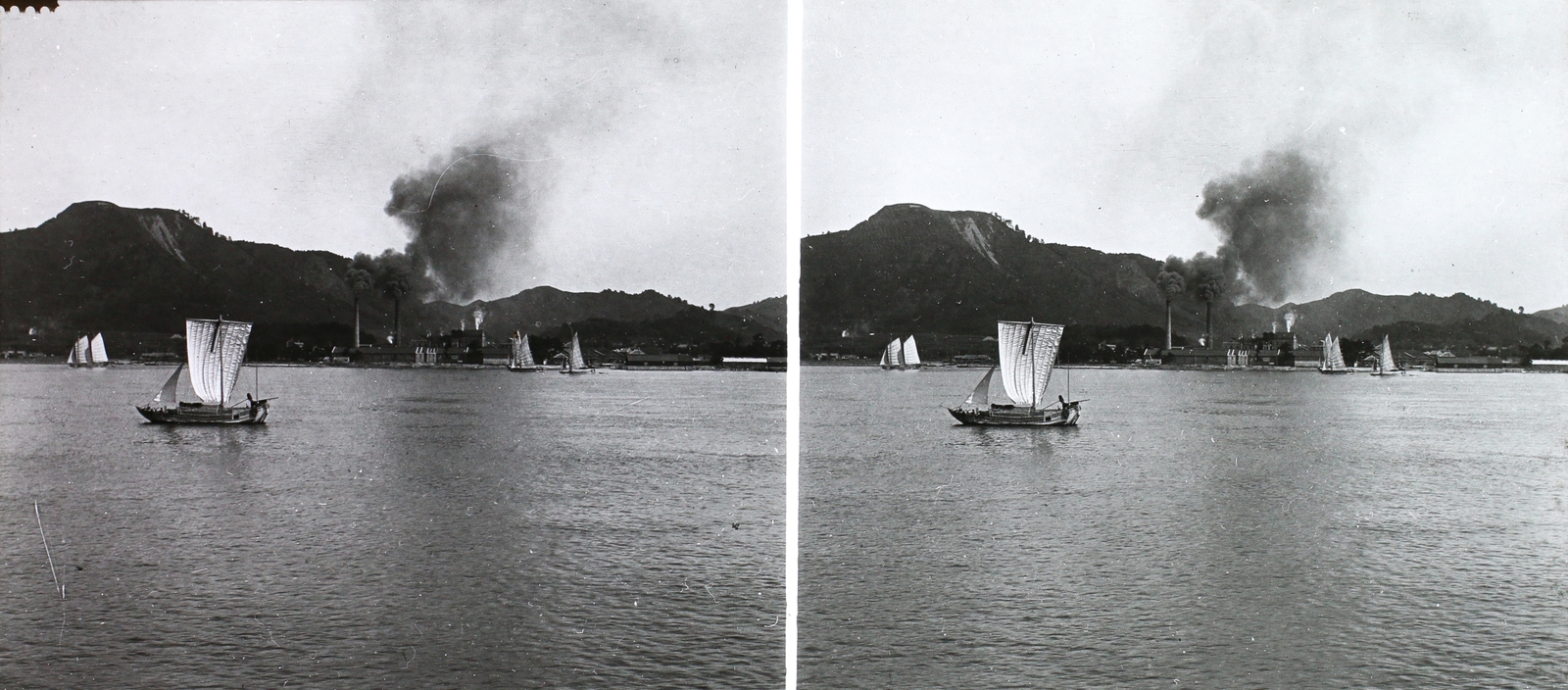 China, Jangce folyó., 1910, Magyar Földrajzi Múzeum / Károssy Csaba, stereophoto, Fortepan #95280