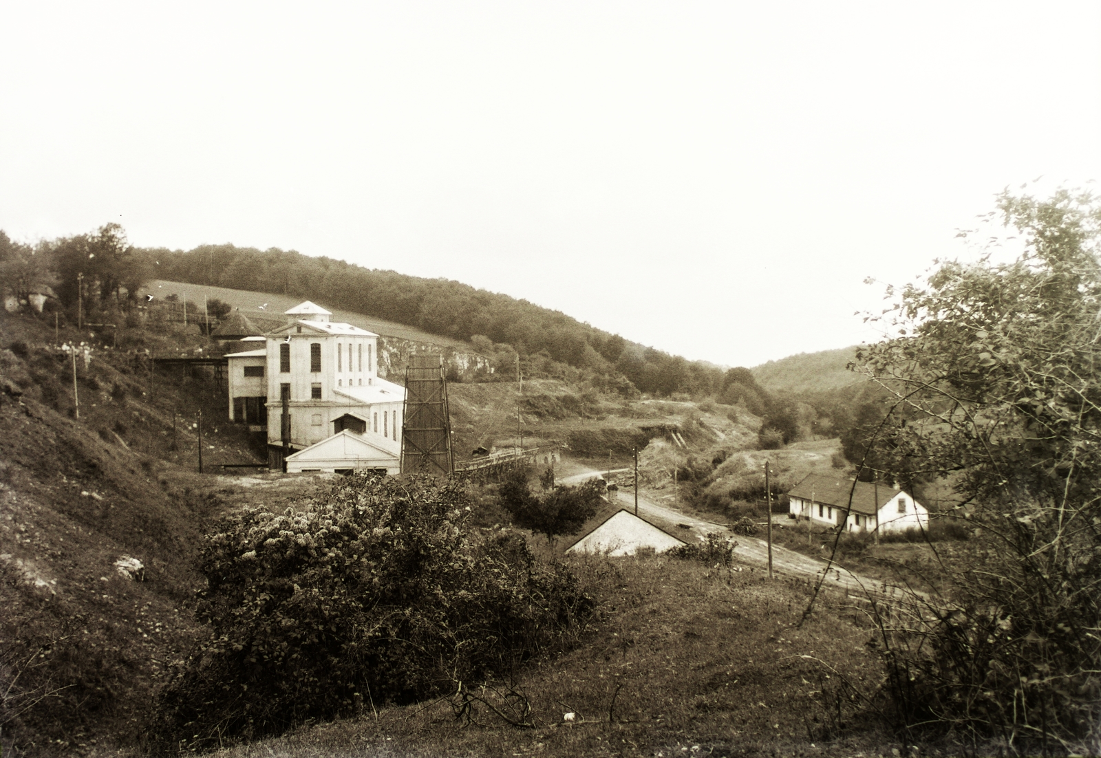 Hungary, Úrkút, bánya a község közelében a Csinger-patak völgyében., 1932, Schermann Ákos, Schermann Szilárd, Fortepan #95482