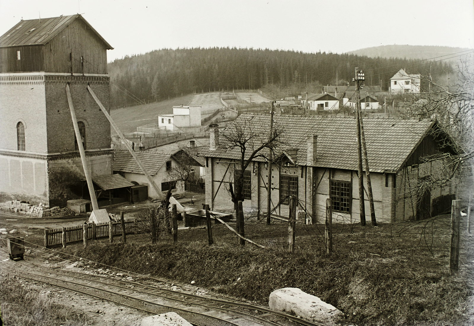 Austria, Ritzing, Ilona akna., 1934, Schermann Ákos, Schermann Szilárd, mining, Fortepan #95517