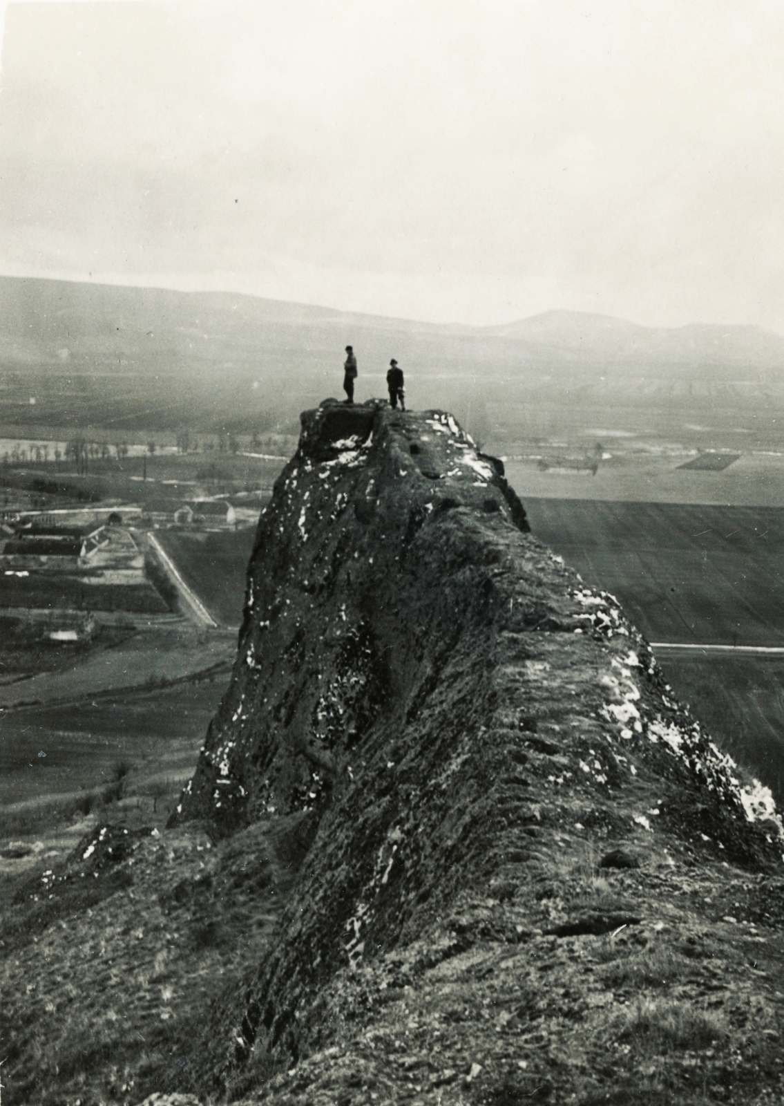 Hungary, Boldogkőváralja, Boldogkő vára., 1932, Schermann Ákos, castle ruins, lookout, Fortepan #95846