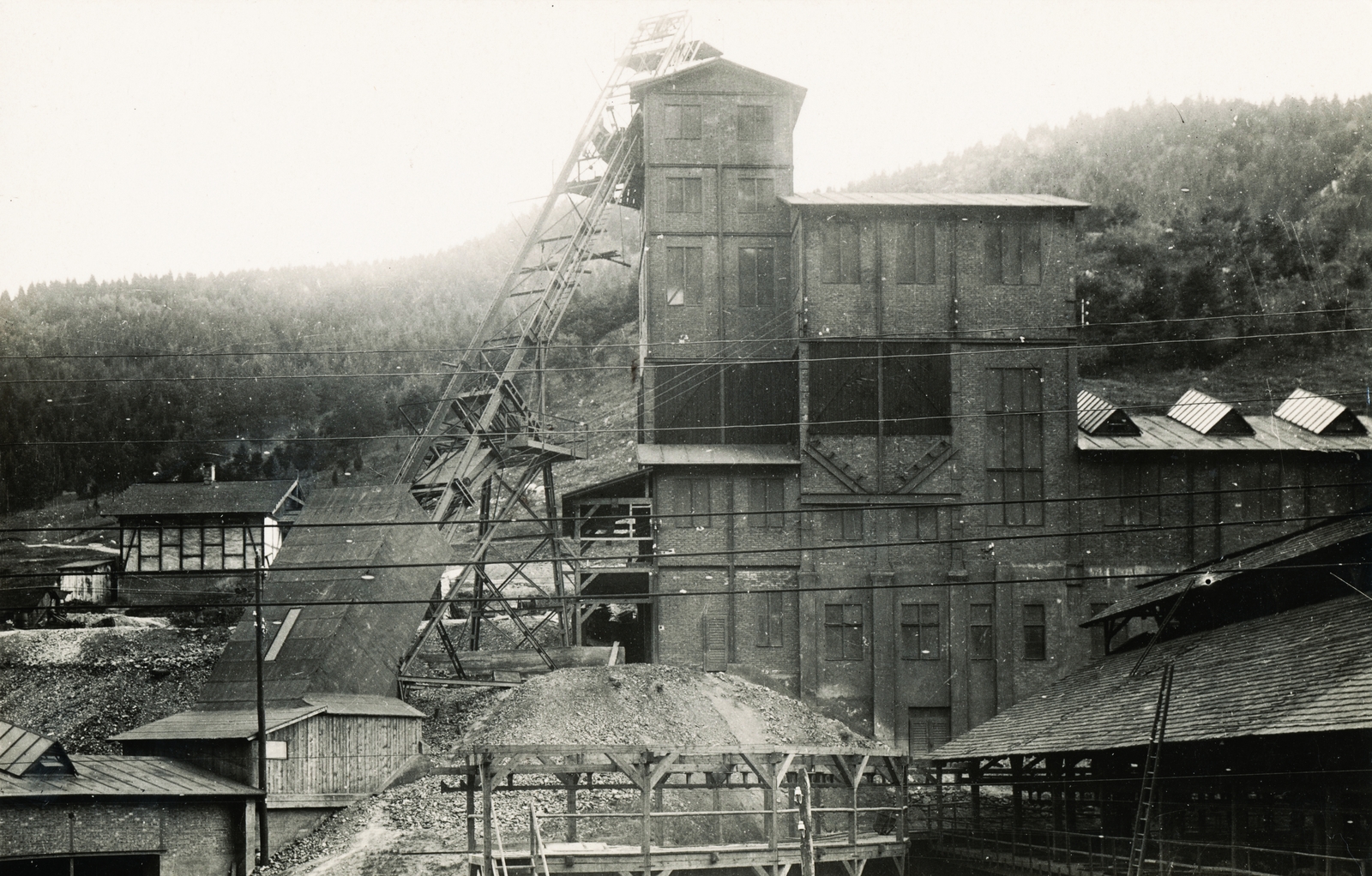 Slovakia, Rudňany, vasércosztályozó., 1935, Schermann Ákos, Czechoslovakia, Fortepan #95872