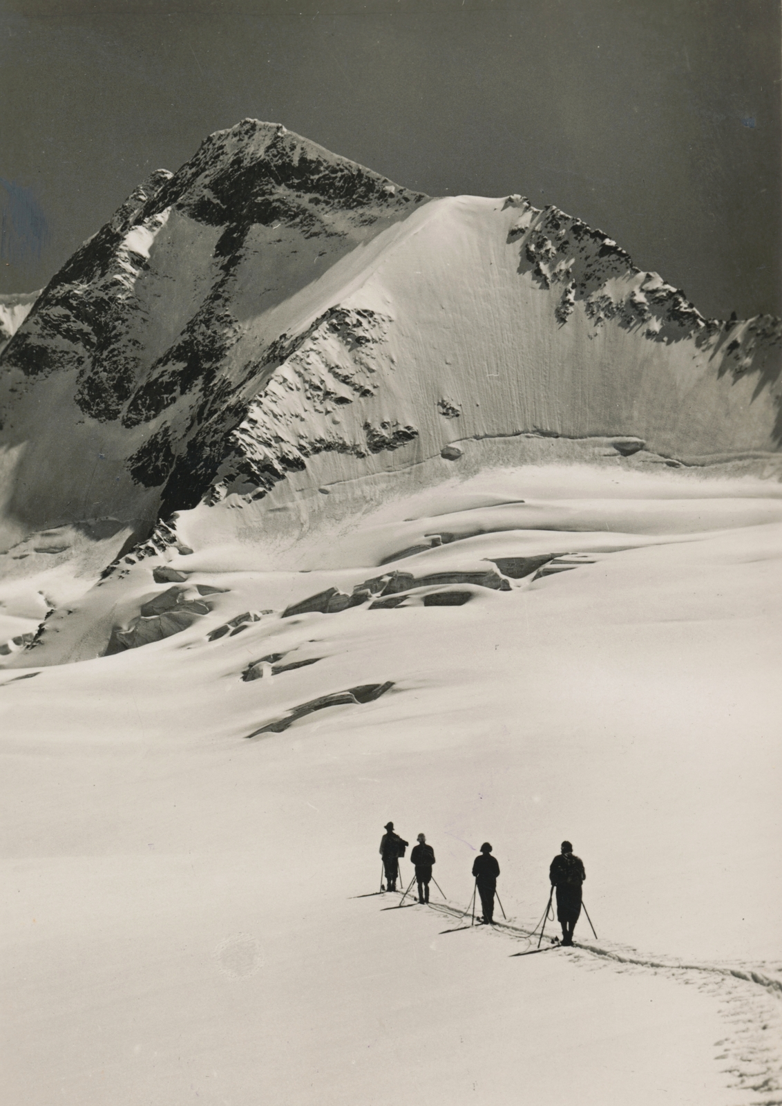 1927, Schermann Ákos, snow, mountain, Fortepan #95909