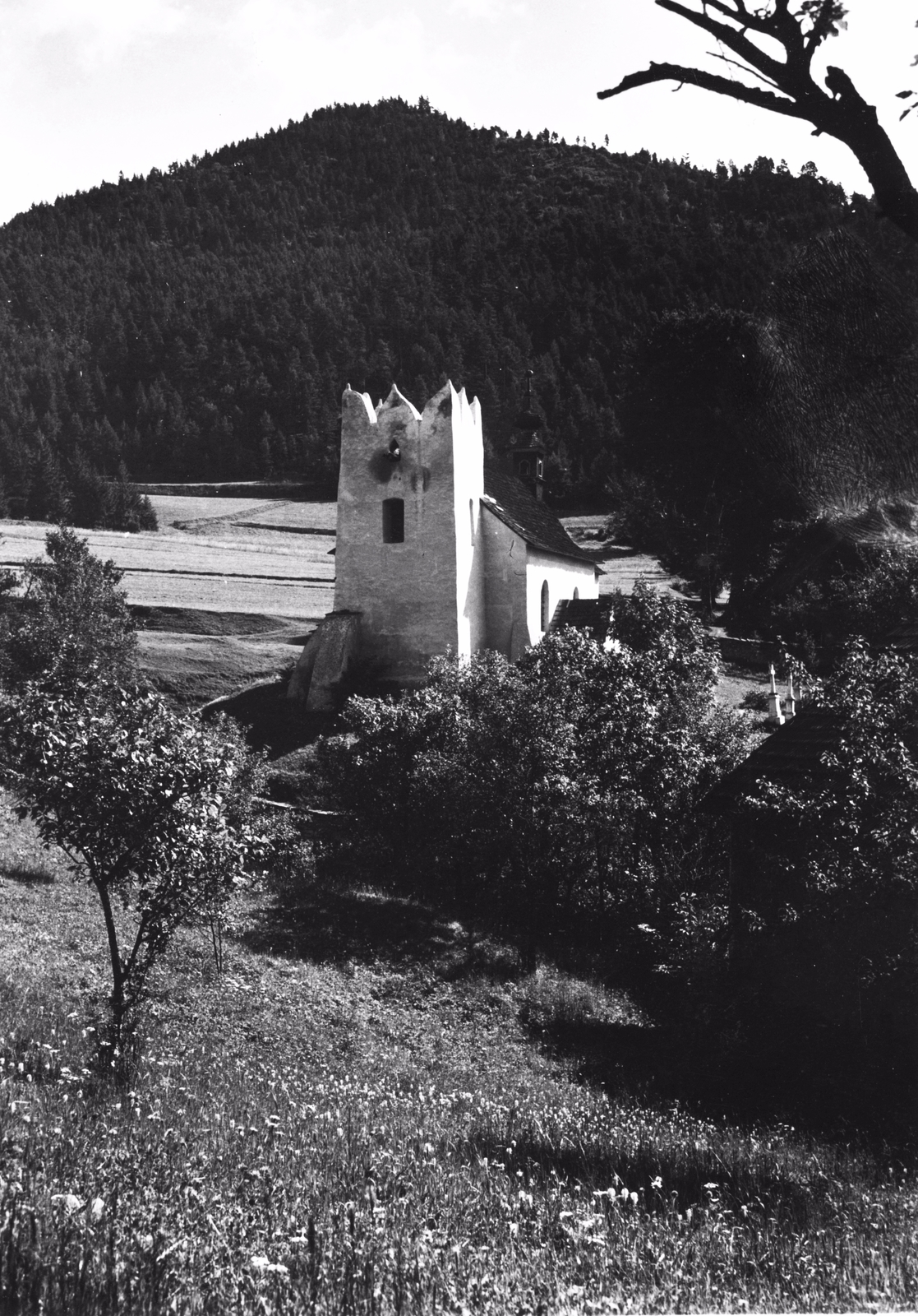 Slovakia, Harakovce, Szent Mihály-templom., 1928, Schermann Ákos, Czechoslovakia, church, Fortepan #96029
