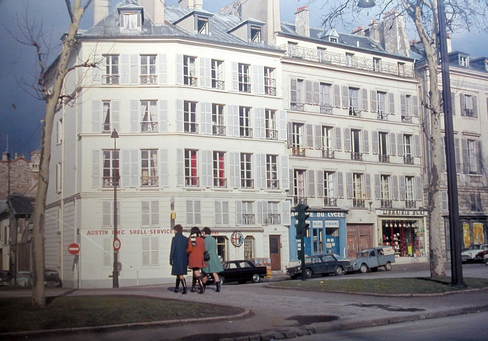 France, Versailles, Avenue de Saint-Claude., 1967, Fortepan, colorful, street view, Fortepan #9666