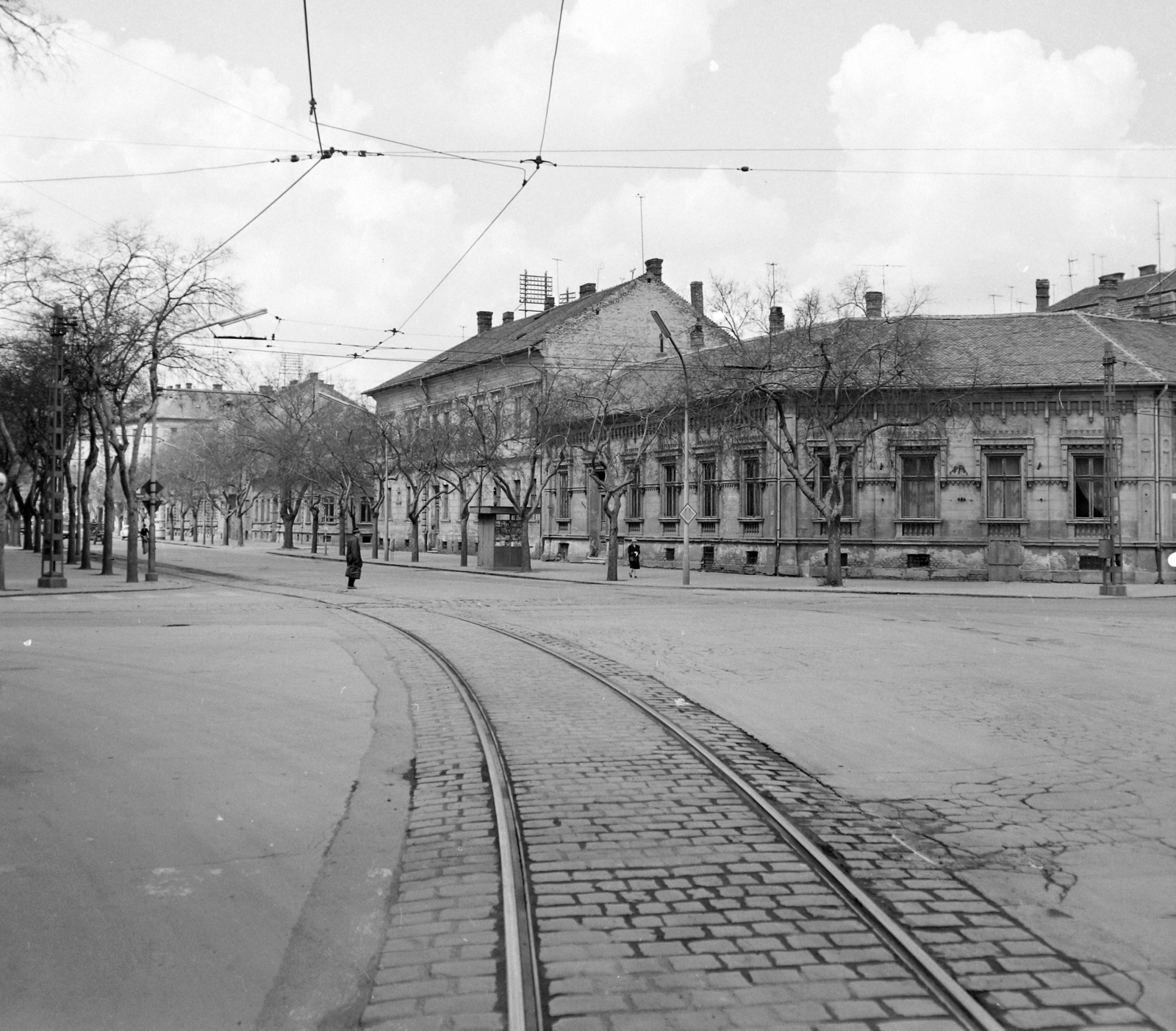 Magyarország, Szeged, Tisza Lajos (Lenin) körút a József Atilla sugárúttól nézve., 1969, UVATERV, Fortepan #96688