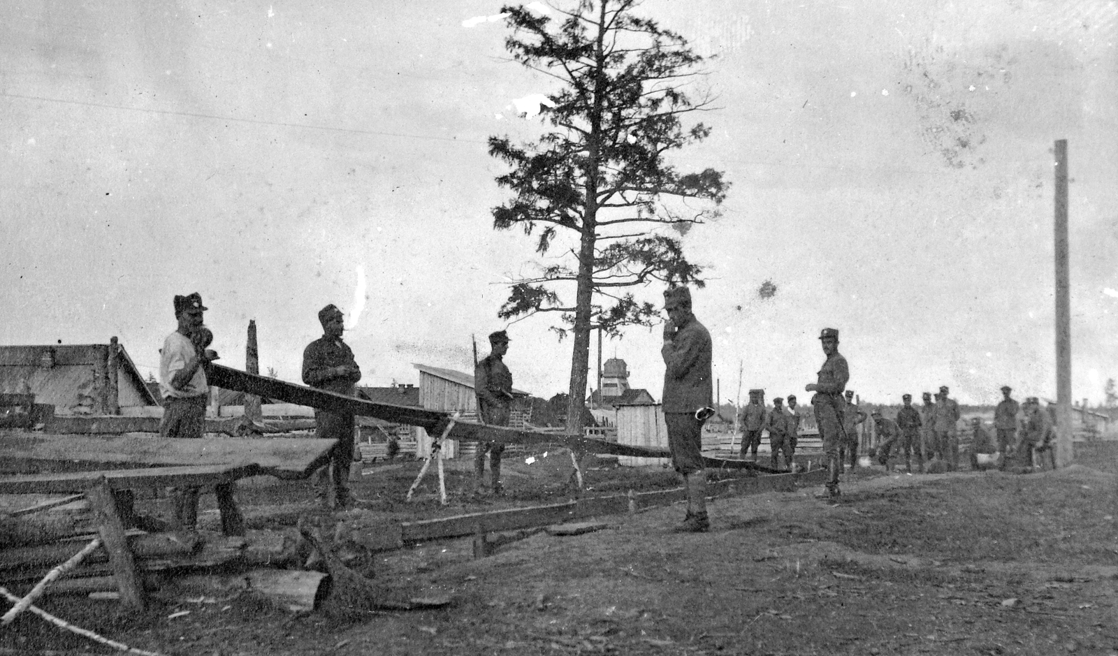 1918, Fortepan, fun, soldier, nine-pin bowling, Fortepan #9745