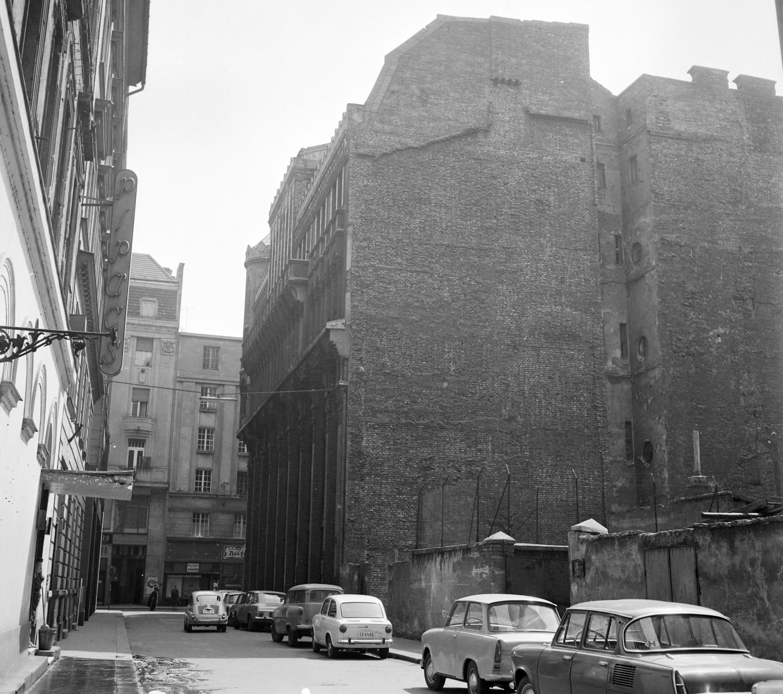 Hungary, Budapest V., Aranykéz utca a Régi posta utca felé nézve., 1969, UVATERV, Budapest, Fortepan #97671