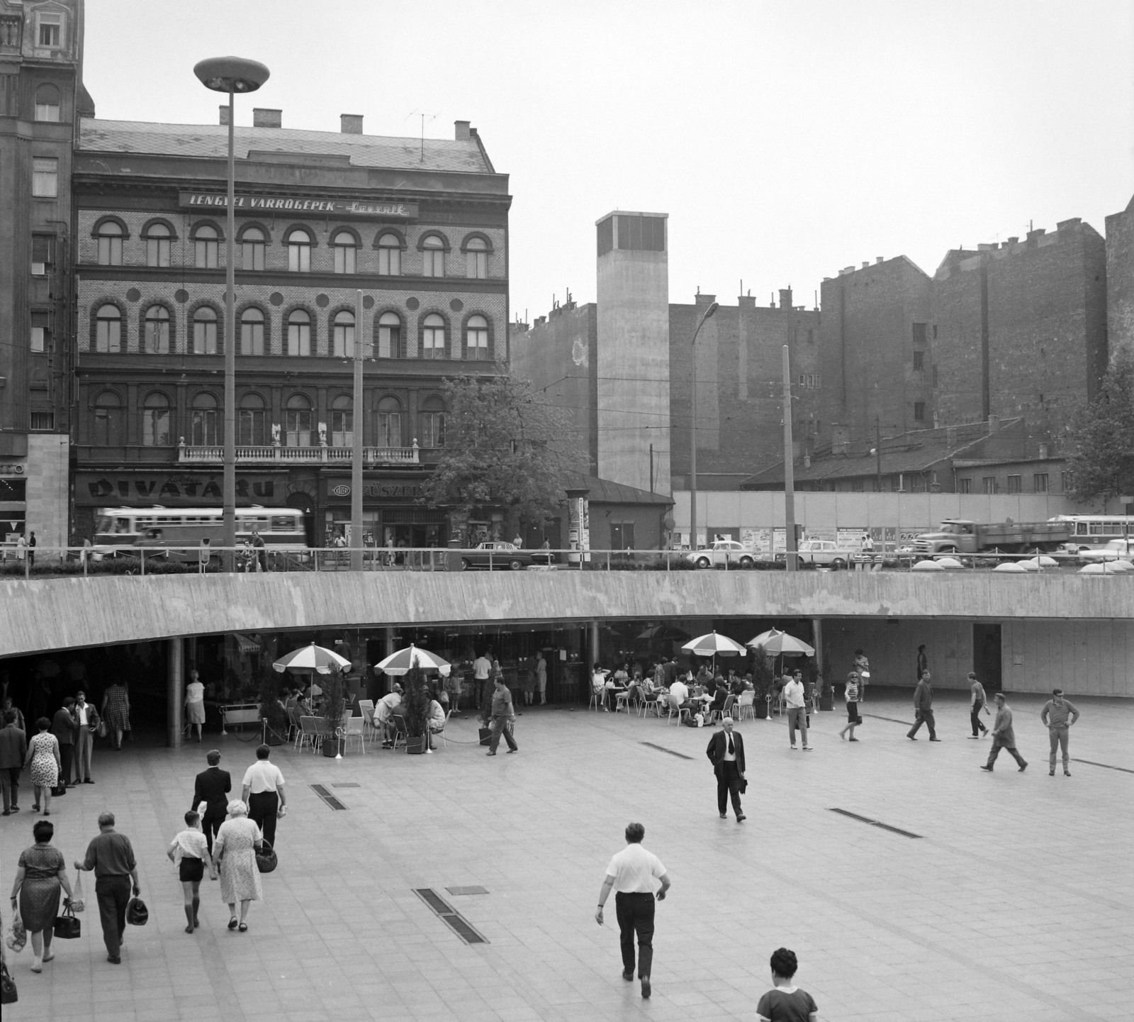 Hungary, Budapest VIII., Baross tér, aluljáró., 1970, UVATERV, underpass, Budapest, Fortepan #97870