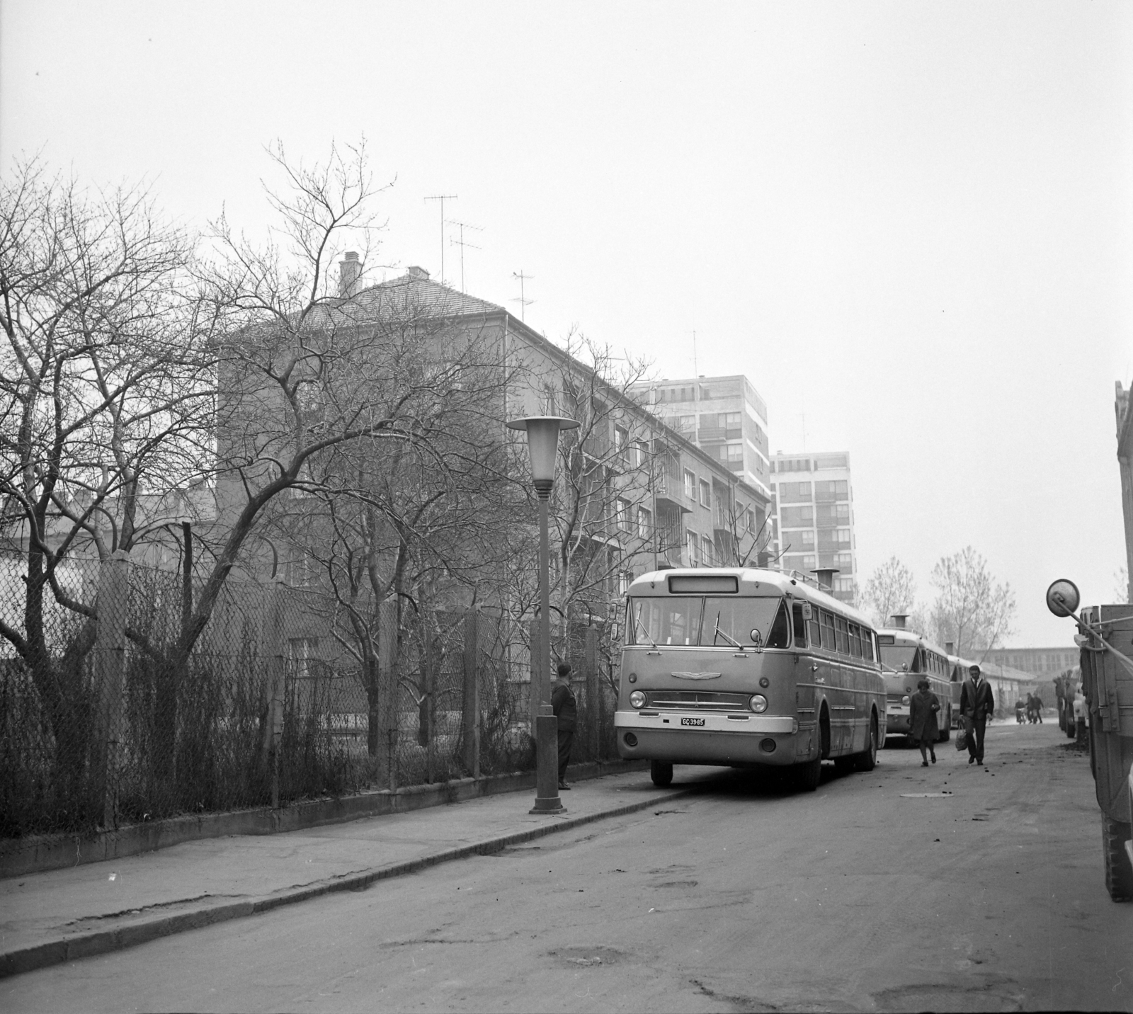 Hungary, Pécs, Kálvin utca, a Szabadság utca felől a Jókai utca felé nézve., 1972, UVATERV, Fortepan #98217