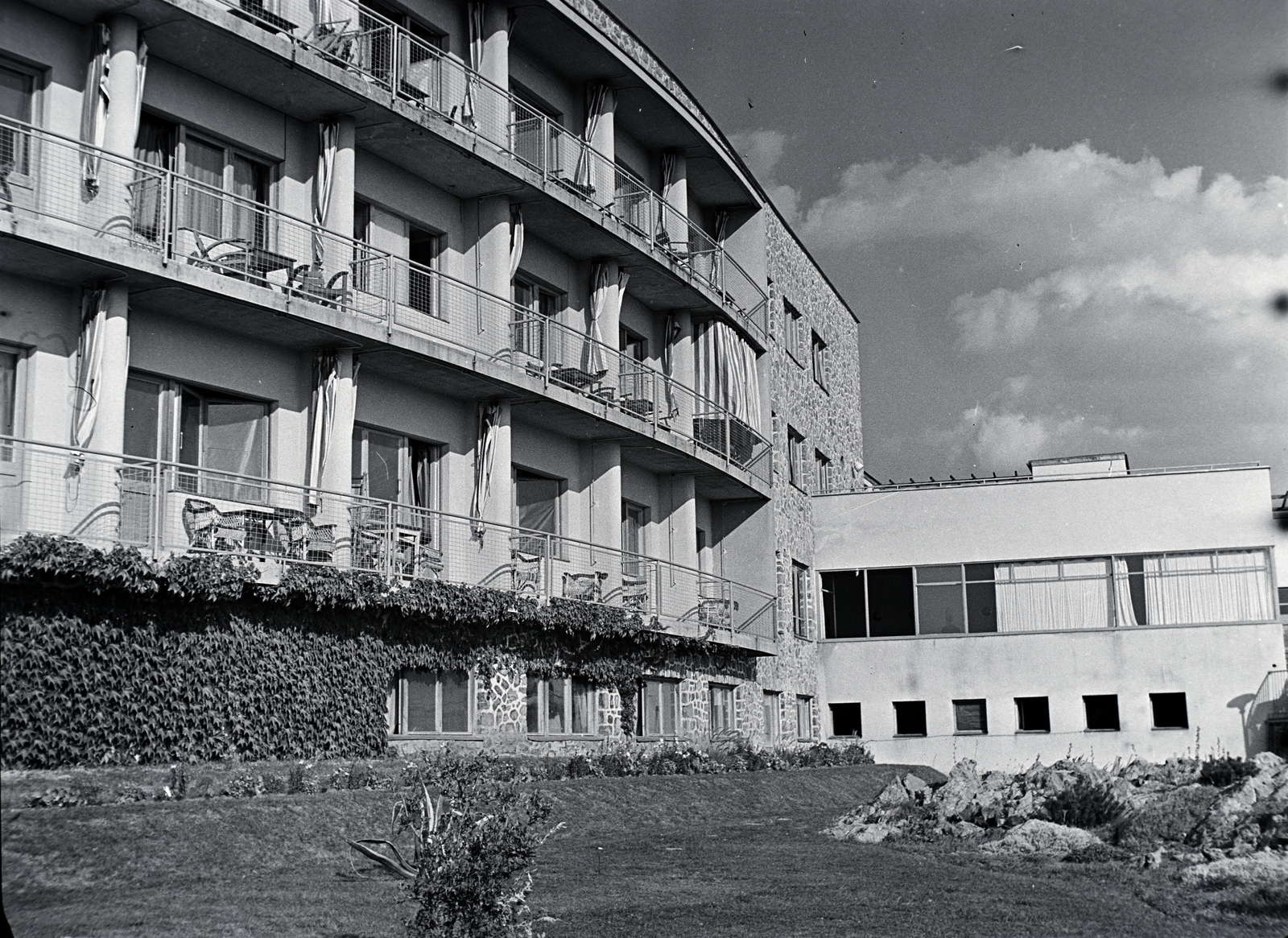 Hungary, Pécs, Kikelet szálló., 1943, Kurutz Márton, hospitality, hotel, Fortepan #9984