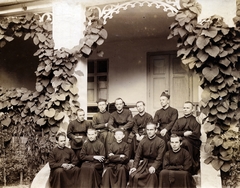 1906, Jezsuita Levéltár, priest, cassock, Jesuits, Fortepan #100061