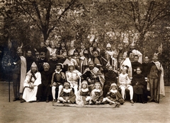 Hungary, Kalocsa, színielőadás szereplői., 1930, Jezsuita Levéltár, theatrical group, Fortepan #100121