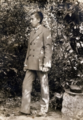 1917, Jezsuita Levéltár, suit, double-breasted coat, Fortepan #100156