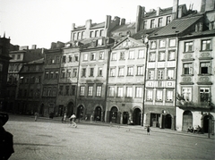 Lengyelország, Varsó, Óvárosi piactér (Rynek Starego Miasta)., 1939, Bogdan Celichowski, tér, Fortepan #100541