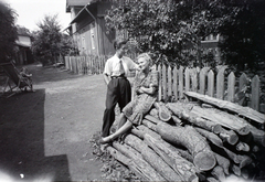 Lengyelország, 1942, Bogdan Celichowski, tüzelő, Fortepan #100546