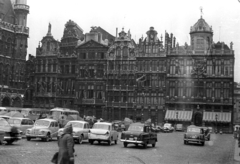 Belgium, Brüsszel, Grand-Place., 1960, Dobóczi Zsolt, automobil, Fortepan #100659