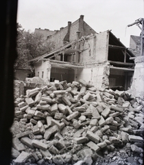 Hungary, Budapest, 1944, Dobóczi Zsolt, war damage, bombing, Fortepan #100806