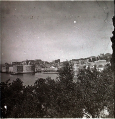 Horvátország, Adria, Dubrovnik, a város látképe kelet felől., 1910, Kiss László, látkép, Fortepan #101123