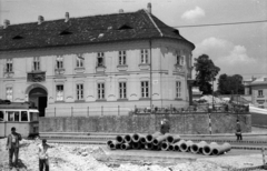 Magyarország, Tabán, Budapest I., Szarvas tér, Szarvas-ház., 1963, Magyar Pál, Budapest, Fortepan #101289