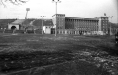 Németország, Lipcse, Zentralstadion., 1963, Magyar Pál, NDK, stadion, Fortepan #101401