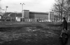 Németország, Lipcse, Zentralstadion., 1963, Magyar Pál, NDK, stadion, Fortepan #101402