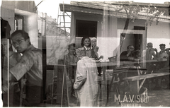 1940, Győző József, Hungarian Railways, double exposure, erroneous photo, Fortepan #101609