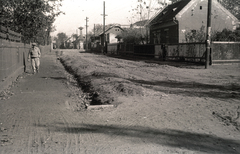 Magyarország, Budapest XVI., Margit utca., 1947, Győző József, Budapest, utcakép, földút, Fortepan #101651