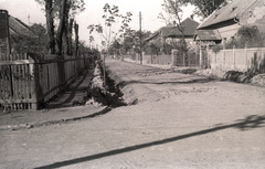 Magyarország, Budapest XVI., Margit utca., 1947, Győző József, Budapest, utcakép, földút, Fortepan #101652