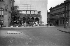 Magyarország, Budapest I., Clark Ádám tér, jobbra a Fő utca., 1964, Sugár Ferenc, Budapest, Fortepan #101723