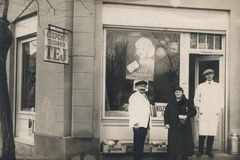 Hungary, Budapest XVIII., Wlassics Gyula utca 87/b - Petőfi utca 9. sarok.
, 1931, Teplán István, ad, tableau, overall, dairy, Budapest, store display, poster, enamel sign, soap, Fortepan #101940