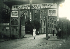 Magyarország, Budapest XI., Bocskai út 134., Francia Magyar Pamutipar Rt. Pamutfonó és Cérnázógyár., 1938, Szebenyi Miklós, Budapest, Fortepan #101946