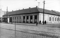 Magyarország, Budapest IV., Árpád út 45. A kép forrását kérjük így adja meg: Fortepan / Budapest Főváros Levéltára. Levéltári jelzet: HU_BFL_XV_19_c_11, 1961, Budapest Főváros Levéltára / Városrendezési és Építészeti Osztályának fényképei, A Fővárosi Tanács VB Városrendezési és Építészeti Osztályának, Budapest, Fortepan #102150