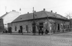 Magyarország, Budapest IV., Árpád út 87., jobbra a Lebstück Mária utca. A kép forrását kérjük így adja meg: Fortepan / Budapest Főváros Levéltára. Levéltári jelzet: HU_BFL_XV_19_c_11, 1961, Budapest Főváros Levéltára / Városrendezési és Építészeti Osztályának fényképei, A Fővárosi Tanács VB Városrendezési és Építészeti Osztályának, Budapest, Fortepan #102165