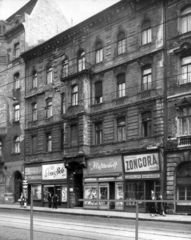 Magyarország, Budapest VII., Thököly út 25. A kép forrását kérjük így adja meg: Fortepan / Budapest Főváros Levéltára. Levéltári jelzet: HU_BFL_XV_19_c_11, 1961, Budapest Főváros Levéltára / Városrendezési és Építészeti Osztályának fényképei, A Fővárosi Tanács VB Városrendezési és Építészeti Osztályának, Budapest, Fortepan #102305