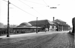 Magyarország, Budapest I., Szent Gellért rakpart, Rudas fürdő. A kép forrását kérjük így adja meg: Fortepan / Budapest Főváros Levéltára. Levéltári jelzet: HU_BFL_XV_19_c_11, 1960, Budapest Főváros Levéltára / Városrendezési és Építészeti Osztályának fényképei, A Fővárosi Tanács VB Városrendezési és Építészeti Osztályának, Budapest, Fortepan #103701