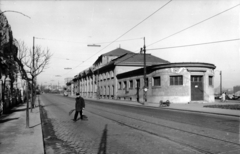 Magyarország, Budapest I., Szent Gellért rakpart, Rudas fürdő. A kép forrását kérjük így adja meg: Fortepan / Budapest Főváros Levéltára. Levéltári jelzet: HU_BFL_XV_19_c_11, 1960, Budapest Főváros Levéltára / Városrendezési és Építészeti Osztályának fényképei, A Fővárosi Tanács VB Városrendezési és Építészeti Osztályának, Budapest, Fortepan #103703