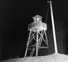 Magyarország, A kép forrását kérjük így adja meg: Fortepan / Budapest Főváros Levéltára. Levéltári jelzet: HU.BFL.XV.19.c.10, 1959, Budapest Főváros Levéltára / BRFK helyszínelési fényképei, BRFK Hivatala Bűnügyi Technikai Osztály, őrtorony, Fortepan #104113